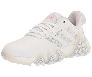 adidas Women's W Codechaos 22 Golf Shoe, FTWR White Silver Met Clear Pink, 4 UK