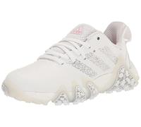 adidas Women's W Codechaos 22 Golf Shoe, FTWR White/Silver Met./Clear Pink, 8.5 UK