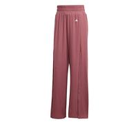 adidas Women's Wide Leg Studio Pants, Pink Strata, XS