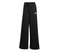 Adidas 3 Stripes Fleece Wide Pants Black L Woman