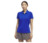 adidas Women's Women's Solid Performance Short Sleeve Polo Shirt, Collegiate red, S