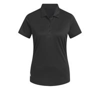 Adidas Women's Solid Performance Polo Shirt – Short Sleeve, Black XS