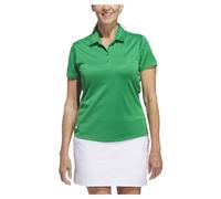 adidas Women's Women's Solid Performance Short Sleeve Polo Shirt, Green, XXL