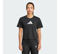 Adidas Train Essentials Big Logo Performance Short Sleeve T-shirt Black 2XS Woman