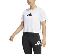 adidas Women Train Essentials Big Logo T Shirt Black