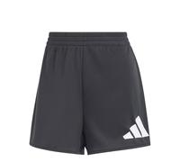 Adidas Train Essentials Big Performance Logo Shorts Black S Women