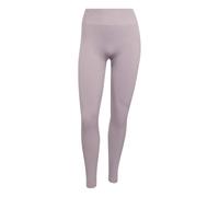 adidas Women's Workout Essentials Knit Full Length Leggings, preloved fig, M