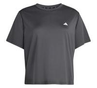 adidas - Women's Workout Essentials Minimal Crew Neck Tee - Sport shirt size 2X, grey