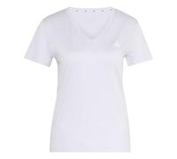 adidas Women's Workout Essentials V-Neck Shirt, Frozen Purple, L
