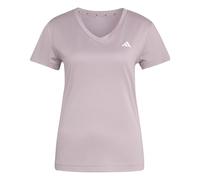 adidas Women's Workout Essentials V-Neck T-Shirt, preloved fig, XS