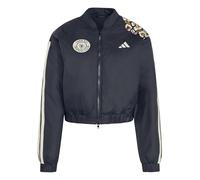 adidas Women's X Farm Rio Bomber Coat, black/cream white, M
