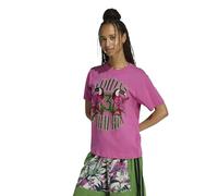 adidas Women's x Farm Rio Graphic T-Shirt, semi Lucid Fuchsia/Crystal Linen, S