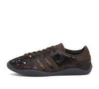 Adidas Women's x Wales Bonner Karintha Lo Sequin Sneaker Black/Silver Metallic/Dark Brown