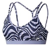 adidas Women's Yoga Essentials Light Support Sports Bra, Legend Ink, L