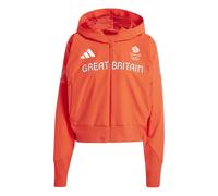 adidas Women's Z.N.E. Pro Full Zip Performance Hoodie 8 (XS) Red