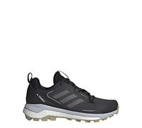 adidas Women's Zapatilla Terrex Skychaser 2 GTX W Low Rise Hiking Boots, CBLACK/HALSIL/HALBLU, 7 UK