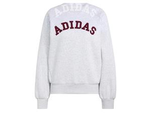 adidas Women'sAdidas Women 3-Stripes Crew Sweatshirt M maroon/off white