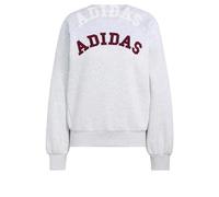 adidas Women'sAdidas Women 3-Stripes Crew Sweatshirt S maroon/off white