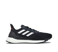 adidas Womenss Solarboost 19 Running Shoes in Black-White Textile - Size UK 3.5