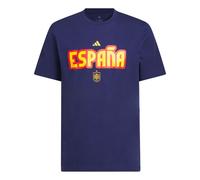 adidas World Cup 26 Spain Home Graphic T-Shirt Asia Sizing 'Dark Blue' KG3086 XL