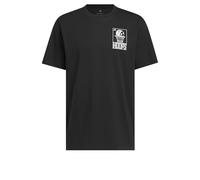 adidas World Wide Hoops Graphic T-Shirt Black