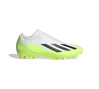 Adidas X Crazyfast.3 Laceless FG Colour: White, Size: 10 UK