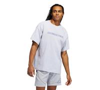 adidas x Daniel Patrick Men's Hoops Thermal T-Shirt Grey Basketball Waffle Tee