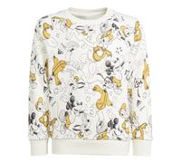 Adidas x Disney Mickey Mouse Kids Sweatshirt Colour: Off White, Size: 6-7y
