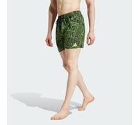 adidas x Farm 3-Stripes Swim Shorts 5-Inch, Recycled Polyester, Green