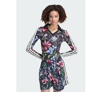 adidas Women's X Farm Rio Bodysuit Shirt, Black/Cream White/Multicolor, S