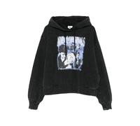 adidas x Fox Disney graphic-print cotton hoodie - Black 2XS-XS