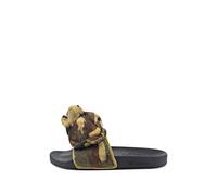 adidas x Jeremy Scott camouflage slides - Brown 8-9