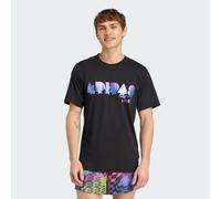 Adidas X Jeremy Scott Pride Short Sleeve T-shirt Black S Men