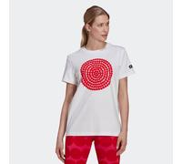 Adidas X Marimekko Shirt Circle Designer Tee Sport & Leisure White Red