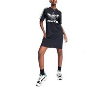 Adidas X Marimekko Tee Dress Fashion Shirt Summer Dress H20487 Black