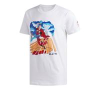 adidas x Marvel KP THOR The Avengers Basketball Short Sleeve White FI6374 XL