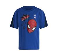 Adidas x Marvel Spider-Man Boys T-Shirt Colour: Royal, Size: 9-10 years