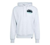 adidas x Mercedes AMG Petronas Formula 1 Team Hoodie Asia Sizing 'Light Grey Heather Semi Mint Rush' HY8003 M