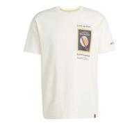 adidas x National Geographic Aeroready Graphic T-Shirt Asia Sizing 'Earth to Space Beige' JD5962 XL