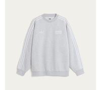 Adidas x Oasis Tour Oversized Crew Light Grey Heather - LIVE 25 NEW with TAGS.