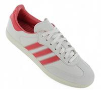 adidas Originals Samba Mens Sneakers, Glory Red/Aluminium/Aluminium, 5
