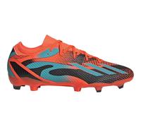 adidas Men's X Speedportal Messi.3 Firm Ground Boots Football, Solar Orange/Mint Rush/Core Black, 11 UK