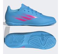 adidas X Speedflow.4 IN Boys Girls Indoor Football Trainers Kids Boots Blue