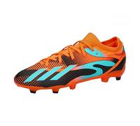 adidas X Speedportal Messi.3 Firm Ground Boots Football, Solar Orange/Mint Rush/Core Black, 4 UK
