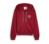 Adidas X Wales Bonner Hooded Jersey Sweatshirt - Burgundy - S (UK8-10 / S)