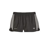 Adidas X Wales Bonner Logo-embroidered Wool-blend Shorts - Dark Grey - XS (UK6 / XS)