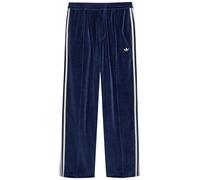 Adidas X Wales Bonner Straight-leg Velour Track Pants - Navy - L (UK14 / L)