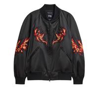 adidas x Y-3 Embroidered Graphic Satin Souvenir Jacket Asia Sizing 'Black' KR1110 XL
