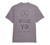 adidas Y-3 F1 Mercedes Logo Stack T-Shirt 'Granite' KS4838 L