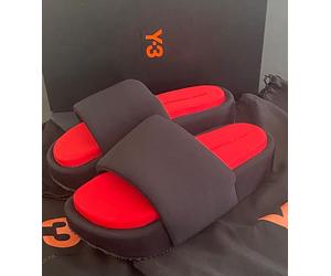 ADIDAS Y-3 SLIDES SANDALS SLIDERS BEACH SHOES SANDALS BNIB UK 4, 5, 6, 7, 8, 10